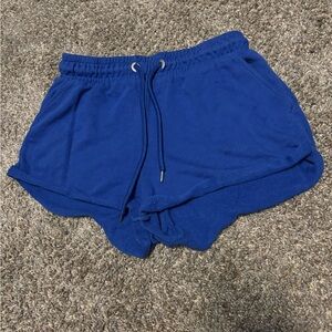 Forever 21 Blue Athletic Shorts Lightweight Moisture-Wicking